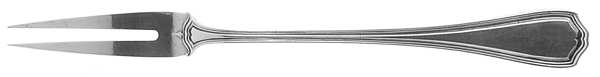 Hepplewhite-Plain (Sterling, 1907, No Monos) Snail Fork