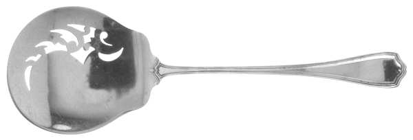Hepplewhite-Plain (Sterling, 1907, No Monos) Small Tomato Server,  Solid Piece