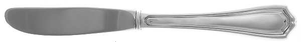 Hepplewhite-Plain (Sterling, 1907, No Monos) Modern Hollow Butter Spreader (Stainless)