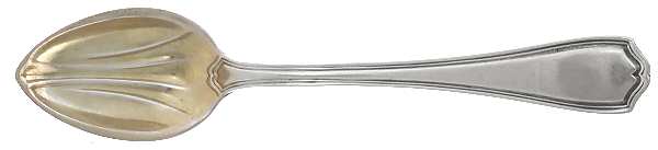 Hepplewhite-Plain (Sterling, 1907, No Monos) Fruit/Orange Spoon