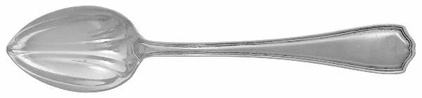 Hepplewhite-Plain (Sterling, 1907, No Monos) Fruit/Orange Spoon by Reed & Barton