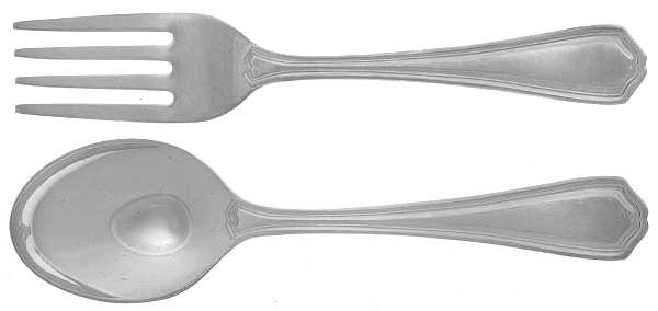 Hepplewhite-Plain (Sterling, 1907, No Monos) 2 Pc Baby Set (BF, BS) by Reed & Barton