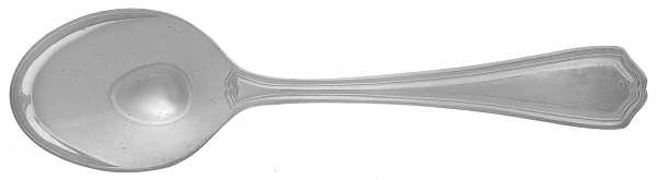 Hepplewhite-Plain (Sterling, 1907, No Monos) Straight Handle Baby Spoon