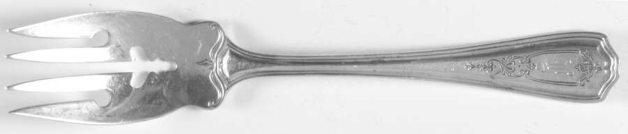 Hepplewhite-Chased (Sterling, 1907) Individual Salad Fork