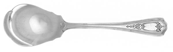 Hepplewhite-Engrv (Sterling, 1907, No Monos) Sugar Spoon
