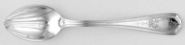 Hepplewhite-Engrv (Sterling, 1907, No Monos) Fruit/Orange Spoon