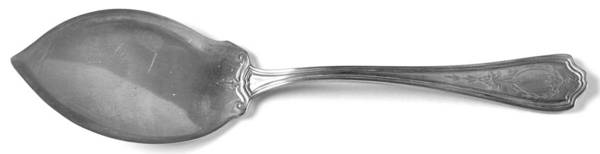 Hepplewhite-Engrv (Sterling, 1907, No Monos) Large Solid Jelly Server