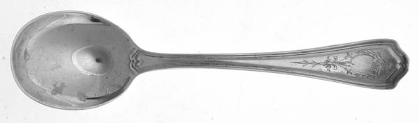 Hepplewhite-Engrv (Sterling, 1907, No Monos) Small Sherbet Spoon