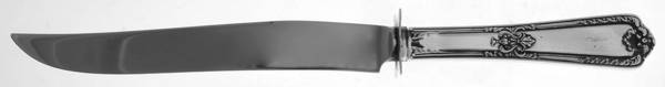 Heritage (Sterling, 1924) Small Carving Knife W/Sterling Guard