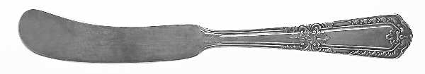 Heritage (Sterling, 1924) Flat Handle Butter Spreader