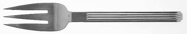 Hilton Head (Stainless) Medium Solid Cold Meat Serving Fork