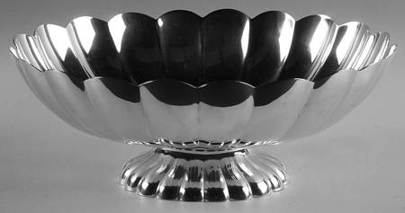 Holiday (Silverplate, Hollowware) Oval Footed Centerpiece