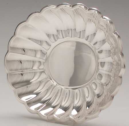 Holiday (Silverplate, Hollowware) Silverplate Sandwich Plate