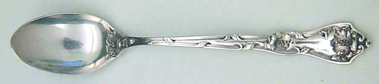Intaglio (Sterling, 1905, Eagle-R-Lion) Parfait Spoon (Solid Piece)
