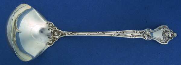 Intaglio (Sterling, 1905, Eagle-R-Lion) Large Solid Soup Ladle