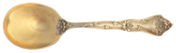 Intaglio (Sterling, 1905, Eagle-R-Lion) Large Sherbet Spoon