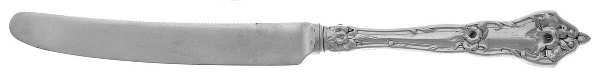 Intaglio (Sterling, 1905, Eagle-R-Lion) Orange Knife with Silverplate Blade