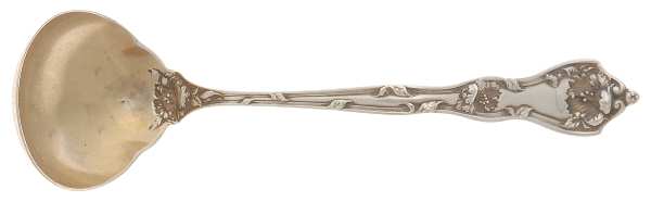 Intaglio (Sterling, 1905, Eagle-R-Lion) Solid Piece Cream Ladle