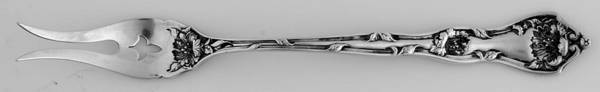 Intaglio (Sterling, 1905, Eagle-R-Lion) Two-Tine Butter Pick