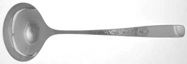Italian (Silverplate, 1885) Solid Soup Ladle
