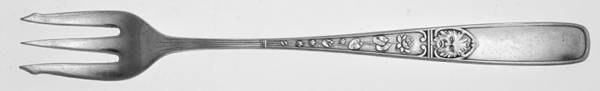 Italian (Silverplate, 1885) Short Handle Pickle/Olive Fork