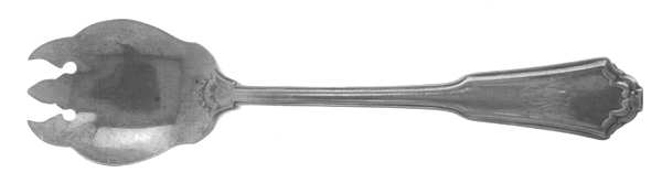 Jacobean (Sterling, No Monograms) Ice Cream Fork