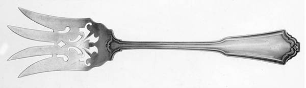 Jacobean (Sterling, No Monograms) Large Chipped Beef Fork