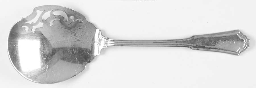 Jacobean (Sterling, No Monograms) Tomato Server, Solid Piece