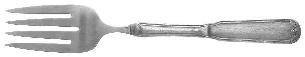 Jamestown (Pewter) Large Solid Cold Meat Serving Fork