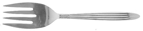 Jubilee (Sterling, 1936) Medium Solid Cold Meat Serving Fork