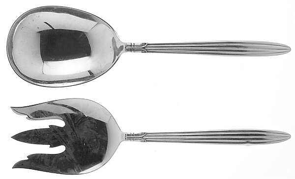 Jubilee (Sterling, 1936) (2 Pc) Solid Salad Set