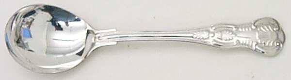 Kings (Silverplate, 1985) Round Bowl Soup Spoon (Gumbo)