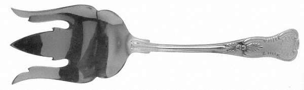 Kings (Silverplate, 1985) Solid Salad Serving Fork