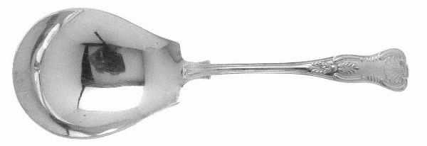 Kings (Silverplate, 1985) Solid Salad Serving Spoon