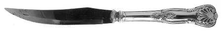 Kings (Silverplate, 1985) Individual Steak Knife Hollow Handle