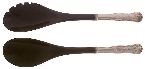 Kings (Silverplate, 1985) Plastic Bowl 2-Piece Salad Set