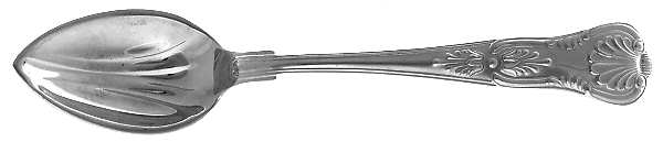 Kings (Sterling, 1890) Fruit/Orange Spoon