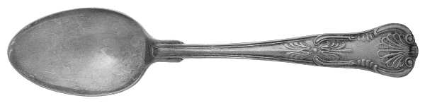 Kings (Silverplate, 1900) Monogram Teaspoon