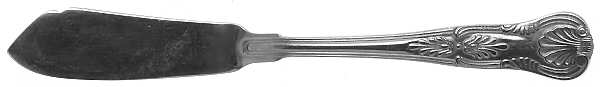 Kings (Stainless, Select, Korea) Flat Handle Master Butter Knife