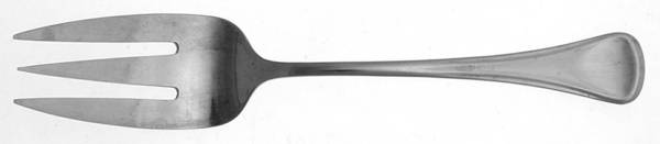 Kristiansand (Stainless) Medium Solid Cold Meat Serving Fork