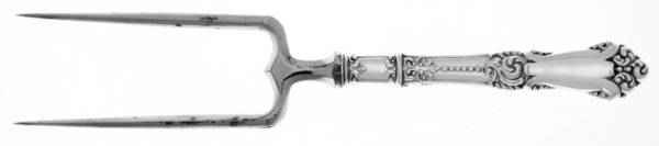 La Marquise (Sterling, 1895) Large Joint/Roast Holder Fork