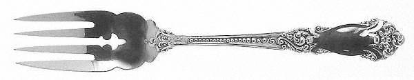 La Marquise (Sterling, 1895) Individual Salad Fork