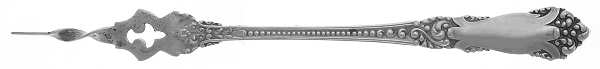 La Marquise (Sterling, 1895) One Tine Butter Pick