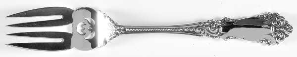 La Marquise (Sterling, 1895) Large Individual Solid Fish/Salad Fork