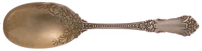 La Marquise (Sterling, 1895) Solid Pudding Spoon