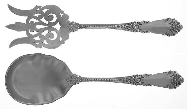 La Marquise (Sterling, 1895) (2 Pc) Solid Salad Set