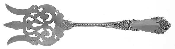 La Marquise (Sterling, 1895) Solid Salad Serving Fork
