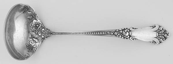 La Marquise (Sterling, 1895) Solid Piece Cream Ladle