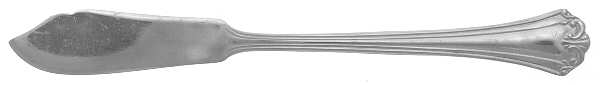 L'Amour (Stainless) Flat Handle Master Butter Knife