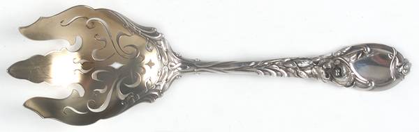 La Parisienne (Sterling, 1902) Oversize Solid Salad Servng Fork
